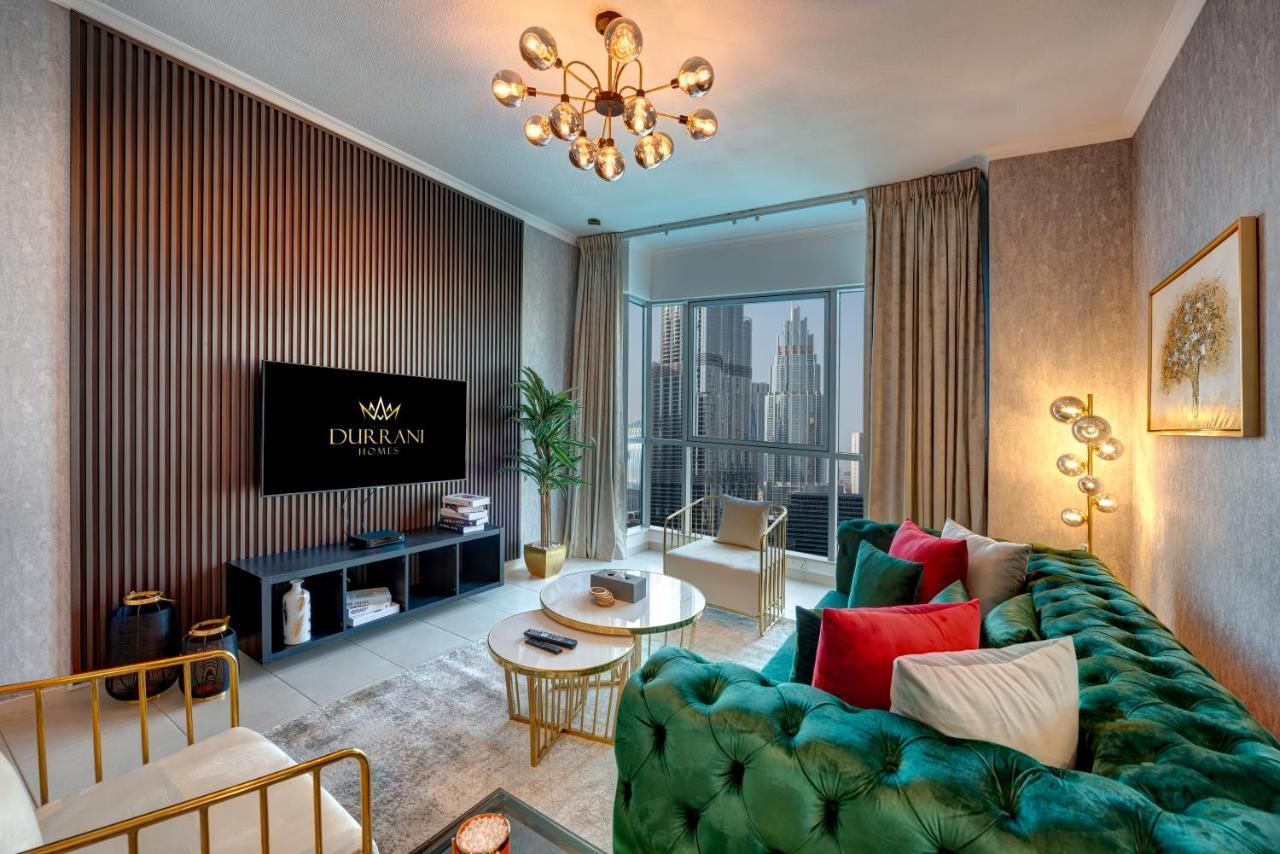 Durrani Homes - Luxe Living With Burj Khalifa And Fountain View - Third Room Without Partition Дубай Экстерьер фото