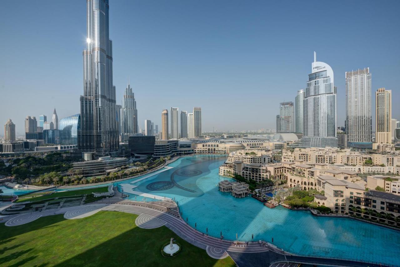 Durrani Homes - Luxe Living With Burj Khalifa And Fountain View - Third Room Without Partition Дубай Экстерьер фото